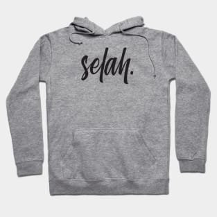 Selah. (Black) Hoodie